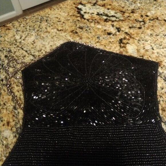 MCM Black Beaded Wristlet / Crossbody Small Cute Purse Bag - Picture 13 of 15